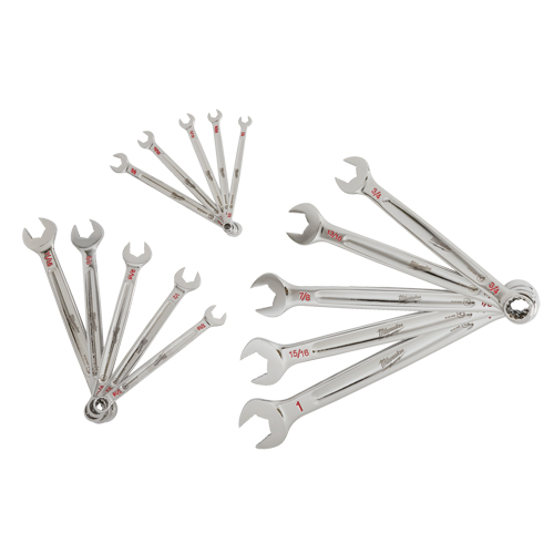 Wrench Set, Combination, 15 Pieces, Imperial Brunswick Fyr & Safety