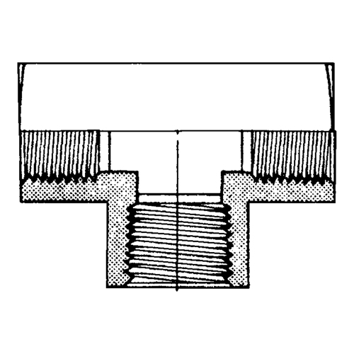 Female Pipe Tees, Brass, 1/8" Brunswick Fyr & Safety