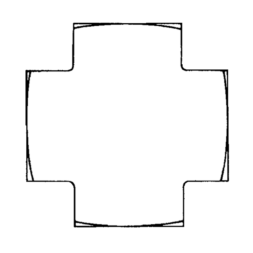 Raccord en croix 1/8" NPT Brunswick Fyr & Safety