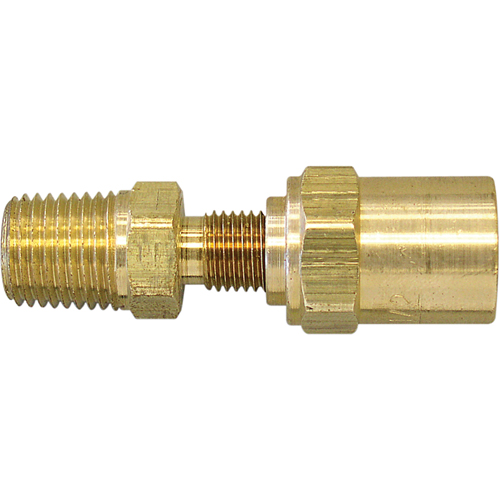 Fittings - Reusable Hose Fittings, 9/16" Dia., Brass Brunswick Fyr & Safety