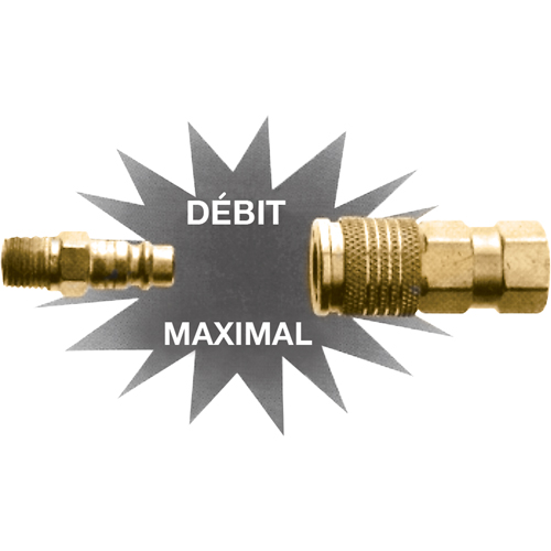 Ultraflo Interchange Plugs, 1/4" Brunswick Fyr & Safety