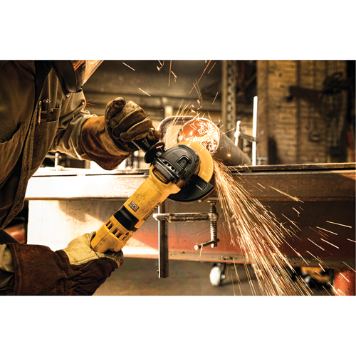 Meuleuse &agrave; angle avec interrupteur &agrave; g&acirc;chette, 6", 120 V, 13 A, 9000 Tr/min Brunswick Fyr & Safety