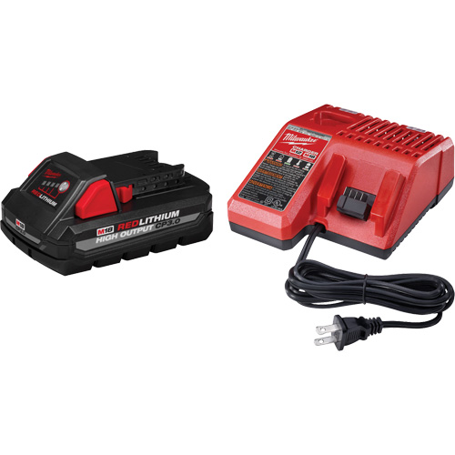 M18 Redlithium High Output CP3.0 Battery Charging Kit, 18 V, Lithium-Ion Brunswick Fyr & Safety