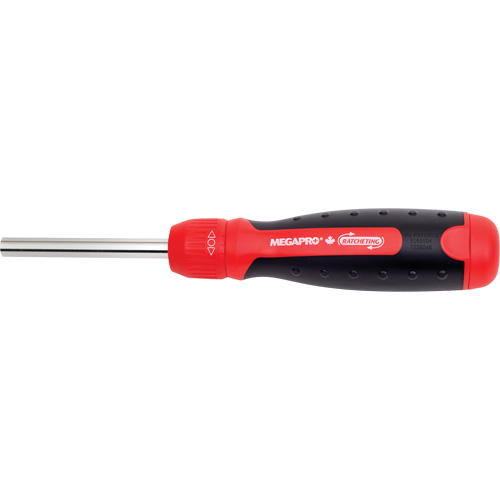 Tournevis &agrave; cliquet inviolable, 8-1/2" lo, Prise Coussin&eacute;e Brunswick Fyr & Safety