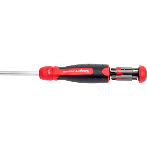 Tournevis &agrave; cliquet inviolable, 8-1/2" lo, Prise Coussin&eacute;e Brunswick Fyr & Safety