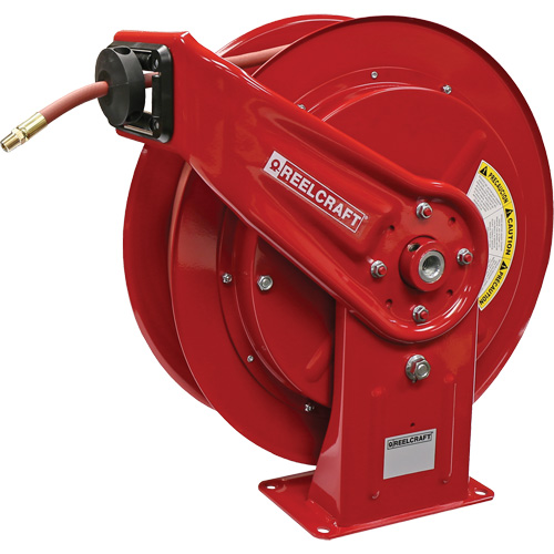 HD70000 Mobile Base Hose Reel, Air/Water, 1/2" x 75', Single Hose, 300 psi Brunswick Fyr & Safety