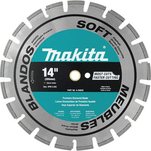 Soft Material Segmented Diamond Blade Brunswick Fyr & Safety