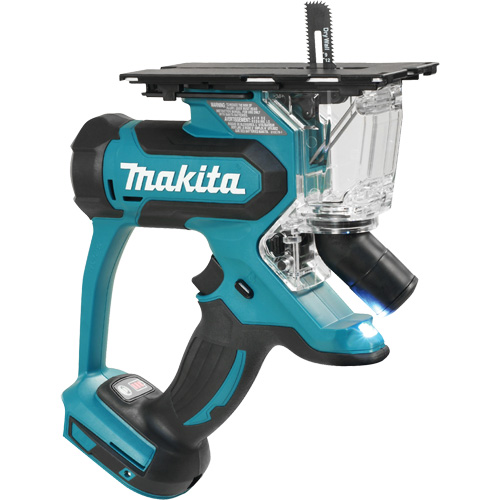 D&eacute;coupeuse de placoplatre (outil seulement), 18 V, Lithium-ion, 0-6000 coups/min, 1/4" Longueur de la course Brunswick Fyr & Safety