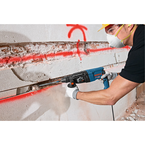 SDS-Plus&reg; Bulldog Xtreme Rotary Hammer, 3/16"-5/8", 8 A, 0-5100 BPM, 0-1300 RPM, 2 ft.-lbs. Brunswick Fyr & Safety
