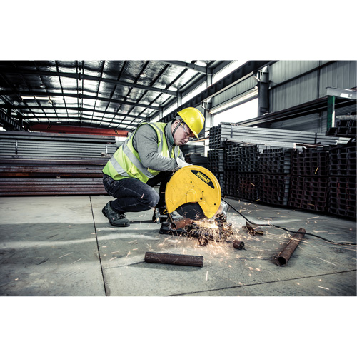 Scie &agrave; tronçonner, 14", 4000 tr/min &agrave; vide, 120 V, 15 A Brunswick Fyr & Safety