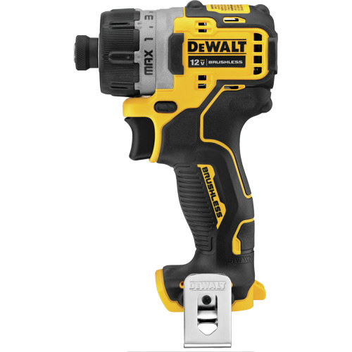 Tournevis &agrave; moteur sans balai Xtreme (outil seulement), 1/4", 12 V, 200 UWO couple max., Lithium-ion bloc-pile Brunswick Fyr & Safety