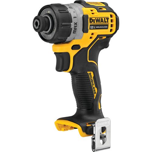 Tournevis &agrave; moteur sans balai Xtreme (outil seulement), 1/4", 12 V, 200 UWO couple max., Lithium-ion bloc-pile Brunswick Fyr & Safety