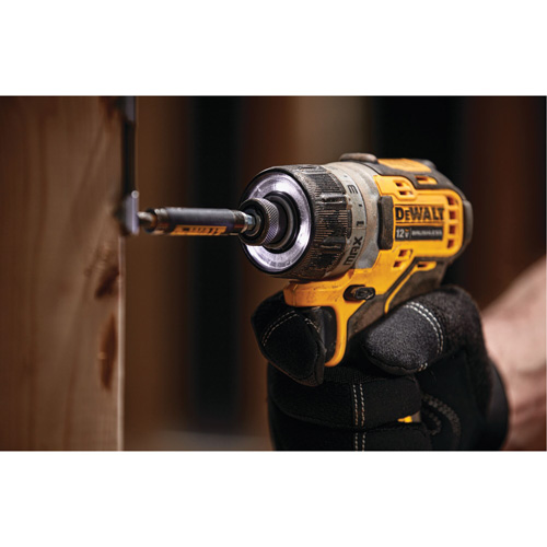 Tournevis &agrave; moteur sans balai Xtreme (outil seulement), 1/4", 12 V, 200 UWO couple max., Lithium-ion bloc-pile Brunswick Fyr & Safety