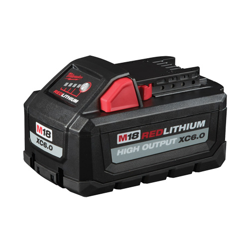 M18 Redlithium High Output 6.0 Battery Pack, Lithium-Ion, 18 V, 6.0 Ah Brunswick Fyr & Safety