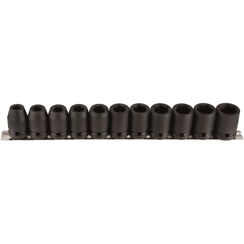 Jeu de douilles, 11 Mcx, Chocs, Prise de 1/2" Brunswick Fyr & Safety