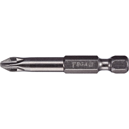 Embout pour outil &eacute;lectrique ACR, Phillips, Embout #3, Prise 1/4", Longueur 2" Brunswick Fyr & Safety