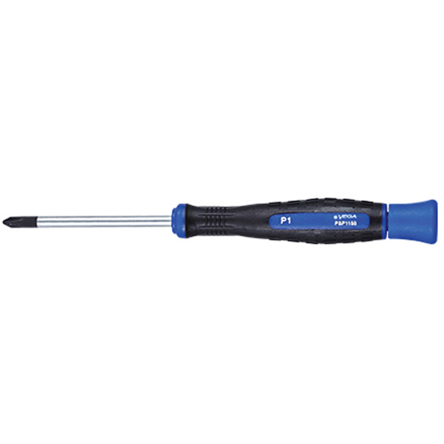 Phillips Precision Screwdriver, #0, 5-1/2" L, Cushion Grip Handle Brunswick Fyr & Safety