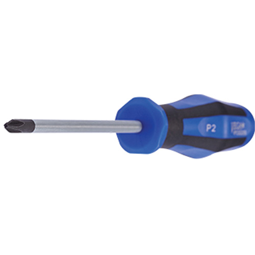 Phillips Screwdriver, #0, 5-3/8" L, Cushion Grip Handle Brunswick Fyr & Safety
