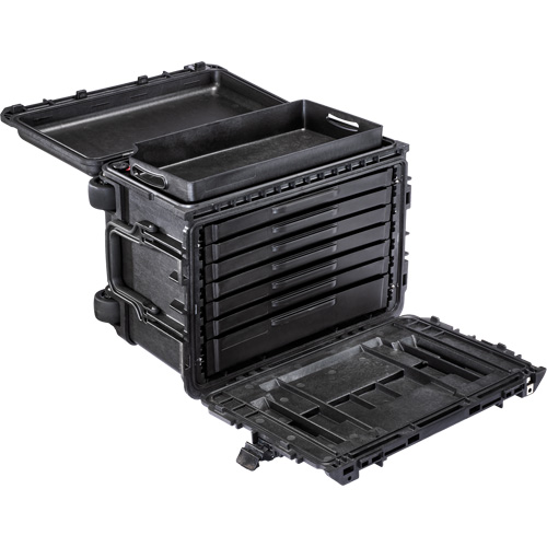Gen 2 Mobile Tool Chest, 24" W, 6 Drawers, Black Brunswick Fyr & Safety