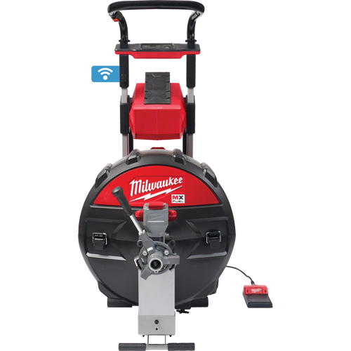 Machine &agrave; tambour d&eacute;gout MX Fuel avec PowerTredz, &eacute;lectrique, 5/8" x 100' et 3/4" x 100' Brunswick Fyr & Safety