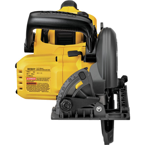 FlexVolt&reg; Worm Drive Style Saw Kit, 7-1/4", 60 V Brunswick Fyr & Safety