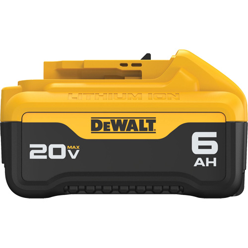 Max XR&reg; Premium Battery Pack, Lithium-Ion, 20 V, 6 Ah Brunswick Fyr & Safety