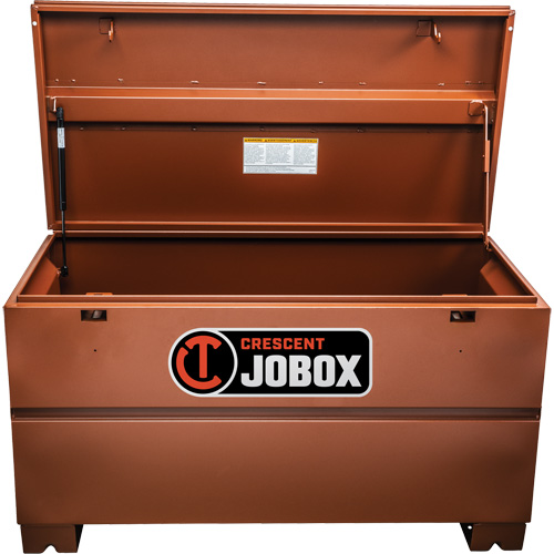 Coffre de chantier de s&eacute;rie Tradesman, 48" x 24" x 27-1/2", Acier, Orange Brunswick Fyr & Safety