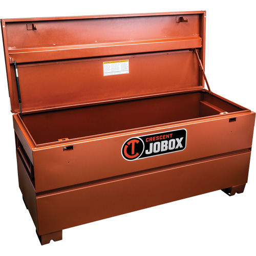 Tradesman Series Jobsite Chest, 60" x 24" x 27-1/2", Steel, Orange Brunswick Fyr & Safety