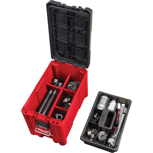 Coffre &agrave; outils compact Packout, 10" x 16-1/5" x 13", Noir/Rouge Brunswick Fyr & Safety