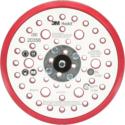 Hookit Clean Sanding Low Profile Disc Pad Brunswick Fyr & Safety