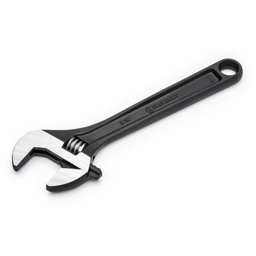 Adjustable Wrench, 8" L, 1-1/8" Max Width, Black Oxide Brunswick Fyr & Safety