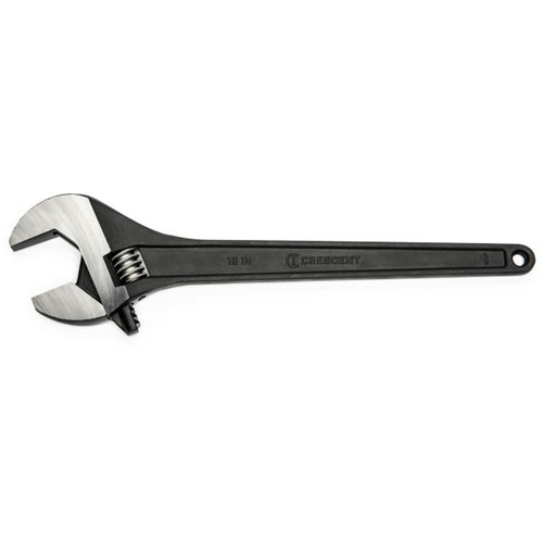Cl&eacute; &agrave; molette, 18" lo, la max. 2", Noir Brunswick Fyr & Safety