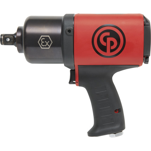 Pneumatic Impact Wrench, 3/4" Drive, 3/8" NPTF Air Inlet, 5100 No Load RPM Brunswick Fyr & Safety
