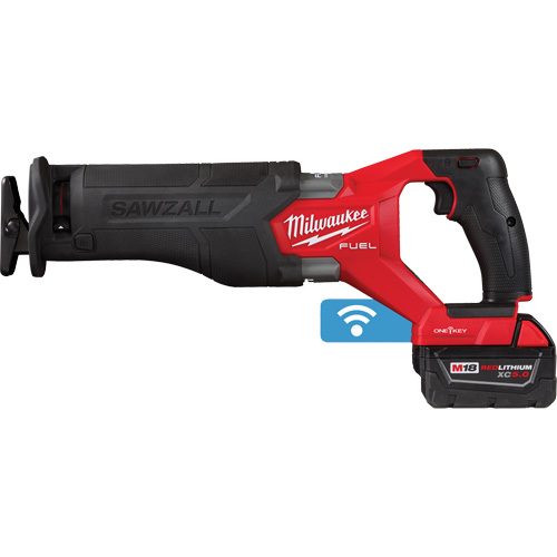 M18 Fuel Sawzall&reg; Reciprocating Saw Kit, 18 V, Lithium-Ion Battery, 3000 SPM Brunswick Fyr & Safety