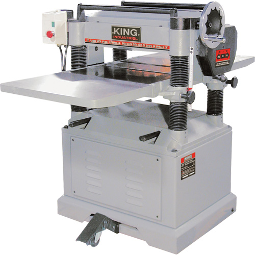Planer with Spiral Cutterhead, 56-1/2" W x 40" L x 42" H, 5000 RPM No Load Speed Brunswick Fyr & Safety