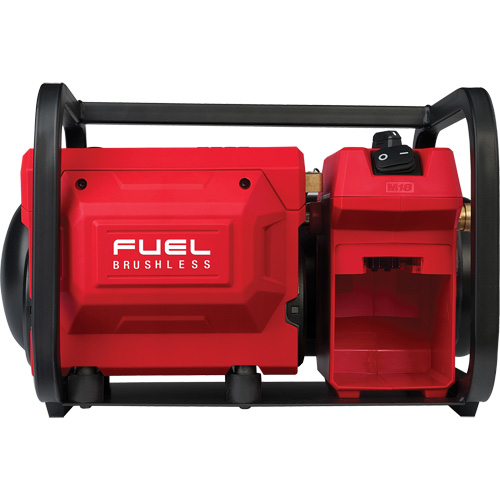 M18 Fuel Compact Quiet Compressor, Electric, 2 Gal. (2.4 US Gal), 135 PSI, 18/1 V Brunswick Fyr & Safety