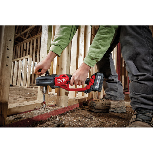 M18 Fuel Hole Hawg&reg; Right Angle Drill (Tool Only), 18 V, 1/2" Chuck, Lithium-Ion Brunswick Fyr & Safety