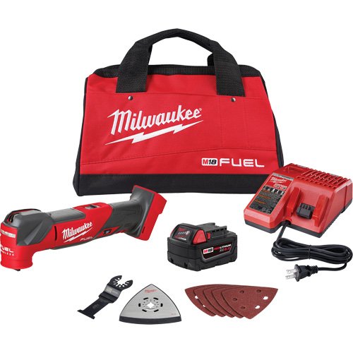 M18 Fuel Oscillating Multi-Tool Kit, 18 V, Lithium-Ion Brunswick Fyr & Safety
