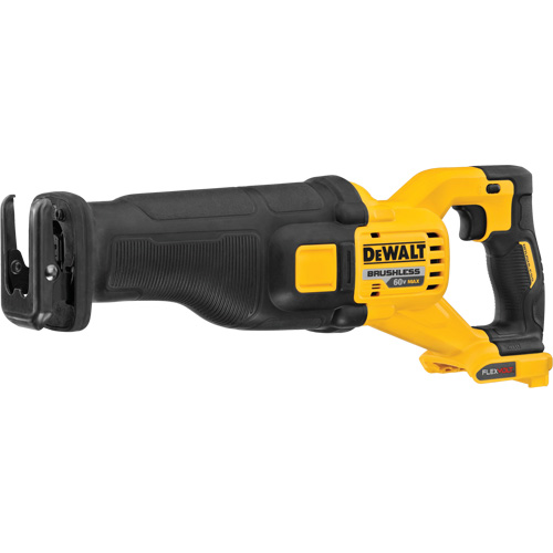 FlexVolt&reg; Max Brushless Reciprocating Saw (Tool Only), 60 V, Lithium-Ion Battery, 0-3000 SPM Brunswick Fyr & Safety