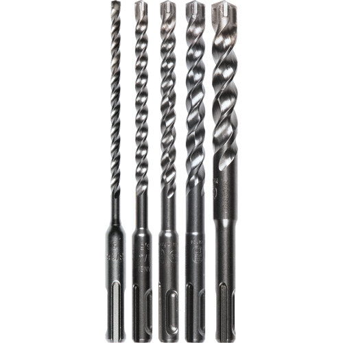 SDS-Plus 3-Cutter Bit Set, 5 Pieces, Carbide Brunswick Fyr & Safety
