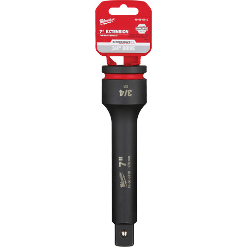 Shockwave Impact Duty Socket Extension, Impact, 3/4" Drive, 7" L Brunswick Fyr & Safety