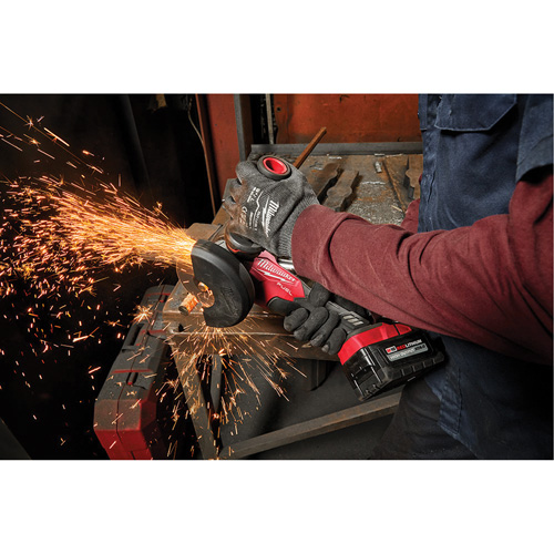 Meuleuse avec interrupteur &agrave; palette No-Lock M18 Fuel Brunswick Fyr & Safety