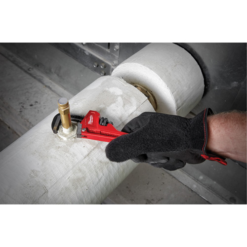 Cl&eacute; &agrave; tuyau, Cap des m&acirc;choires 3/4", Longueur 6", Fini Rev&ecirc;tement en poudre Brunswick Fyr & Safety