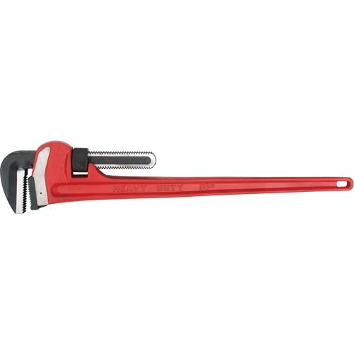 Pipe Wrench, 5" Jaw Capacity, 36" Long, Powder Coated Finish, Ergonomic Handle Brunswick Fyr & Safety