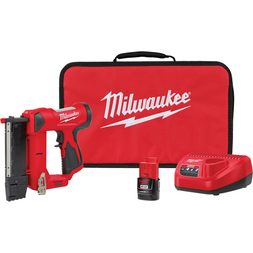 M12 23 Gauge Pin Nailer Kit, 12 V, Lithium-Ion Brunswick Fyr & Safety