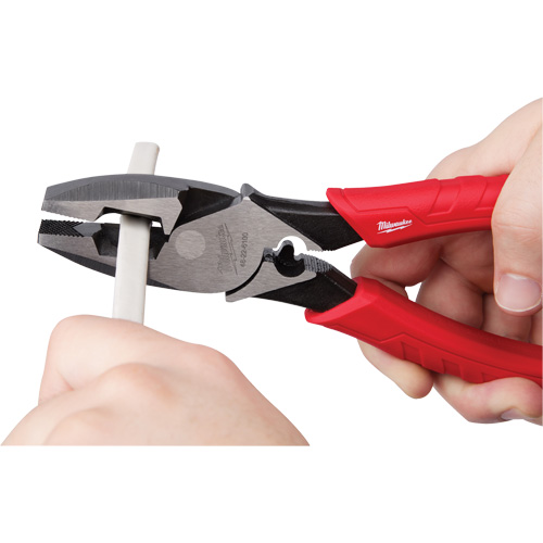 Comfort Grip High Leverage Lineman's Pliers with Crimper Brunswick Fyr & Safety