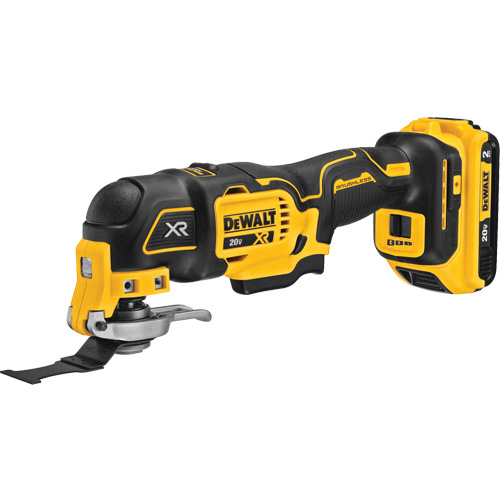 XR&reg; Brushless Cordless 3-Speed Oscillating Multi-Tool Kit, 20 V, Lithium-Ion Brunswick Fyr & Safety