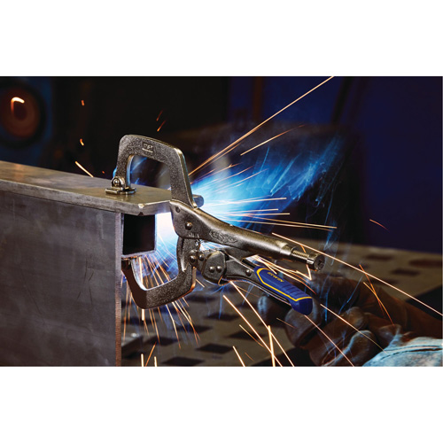 Vise-Grip&reg; Fast Release Locking Pliers with Swivel Pads, 11" Length, C-Clamp Brunswick Fyr & Safety