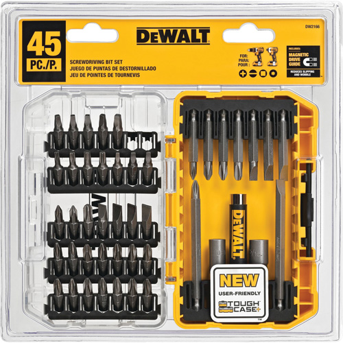 45 Piece Screwdriving Set with ToughCase&reg;+ System Brunswick Fyr & Safety