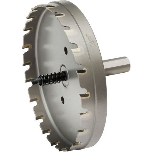 One-Piece Carbide Hole Cutters, 4-1/2", 3/16" Depth of Cut Brunswick Fyr & Safety